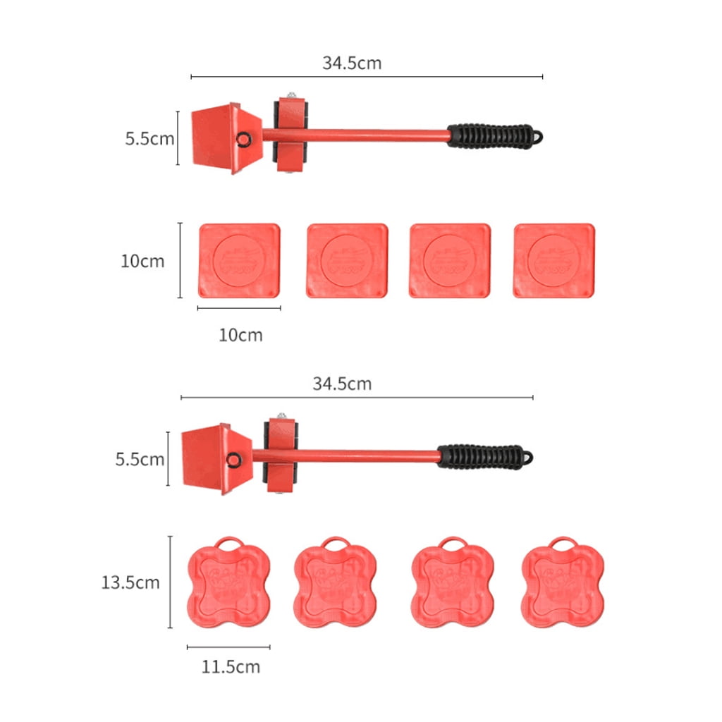 Furniture Lifter Easy to Slider Convenient Moving Tools Furniture Lifter Easy to Slider Set