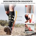 thumbnail image 2 of 6 Pares Calcetines de Compresión, Medias de Compresion para Mujer y Hombre, Calcetines de Compresión 15-25 mmHg, Calcetas de Compresion para Sprots, Fútbol, Embarazo, Enfermeras, Médicos, 2 of 5