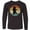 AB-Black, variant on Inktastic Skateboard Bear Retro Sunset Long Sleeve Youth T-Shirt