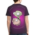 thumbnail image 2 of Boys Girls Invader Zim Shirt Graphic T-Shirt Crewneck Short Sleeve 3d Colorful Tops Tees, 2 of 7