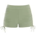 thumbnail image 3 of Gaexia Girls Solid High Waist Swim Bottoms Two Piece Comfortable Stretchy Shorts For Toddler Kids Beach Outdoor Wear, 3 of 4
