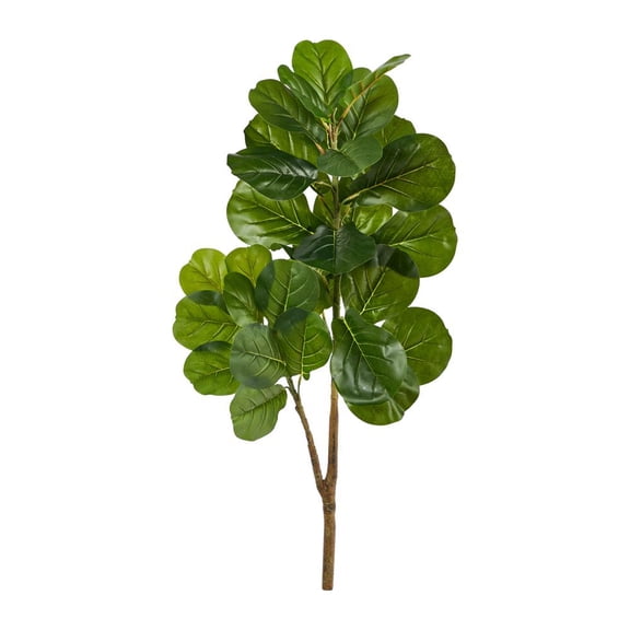 Nearly Natural 3.5ft. Fiddle Leaf Fig Artificial Tree (No Pot)