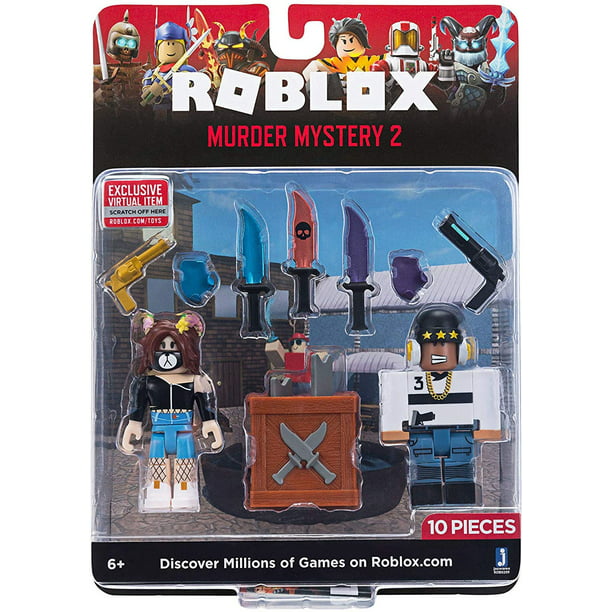 Roblox Game Packs Murder Mystery 2 W6 Walmart Com Walmart Com - roblox toy walmart buy it redeem the free roblox code