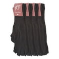 thumbnail image 2 of Fingerless Knit Gloves 4 pieces, Black, 2 of 2