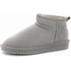 thumbnail image 1 of Botas de nieve de piel de ante de vaca para mujer, con forro de felpa, cálidas, minibotas antideslizantes para exteriores., 1 of 5