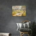 thumbnail image 2 of Farmhouse Country Wall Art Country Duck Barn Scenery Pictures Wall Decor Farmhouse Rustic Landscape Canvas Prints Painting Framed Artwork for Kitchen Bathroom Bedroom Living Room 16"x12", 2 of 6