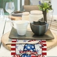 thumbnail image 3 of Dengmore Patriotic Table Runner New Table Flag Patriotic Dwarf Truck Pattern Table Cloth Table Decoration Strip Scarf, 3 of 4