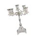 thumbnail image 5 of Candelabro de 5 brazos para centro de mesa de club, candelabro para fiesta Plata, 5 of 9