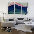 thumbnail image 2 of ARTCANVAS Pink and Blue Mountain 1916 Canvas Art Print by Georgia O-Keeffe - Size: 60" x 40" (0.75" Deep) (3-Piece), 2 of 9