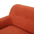 thumbnail image 4 of Mia Mid Century Modern Loveseat, Muted Orange, 4 of 7