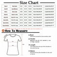 thumbnail image 2 of Patlollav Womens Plus Size Clearance,Fashion Womens O-Neck Short Sleeve T-Shirt Summer Solid Loose Blouse Tops, 2 of 5