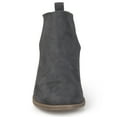 thumbnail image 5 of Journee Womens Rimi Pull On Stacked Heel Booties, Widths Available, 5 of 10