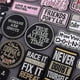 thumbnail image 1 of Parche bordado con eslogan, parches termoadhesivos para ropa, parches bordados, ropa, chaquetas, parches termoadhesivos, insignias para coser, PE5509CT, 1 of 5