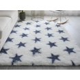 thumbnail image 1 of 120x80cm Printed Plush Rugs Bedroom Fluffy Carpet Soft Living Room Rug Style 1, 1 of 4