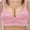 Pink, variant on MGDXOX Push Up Bras for Women No Underwire Embroidered Glossy Comfortable Breathable Bra Underwear Bralettes Navy L