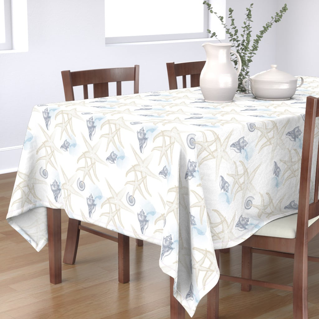 100% Cotton Square Tablecloth Cover Decor Elephant Printed Wedding Banquet Beach 