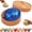 Glitter-Blue, variant on Glitter Dumpling Squishy with Steamer, Stress & Anxiety Relief Toys