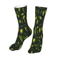 thumbnail image 6 of Uemuo Green Branch Olive for 16in Socks, Cotton Socks Sports Socks Knee High Socks Comfortable Socks For Men, Women, 6 of 7