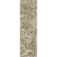 thumbnail image 2 of Addison Rugs Mayfield Washable Transitional Paisley Chocolate Runner Rug, 2'3" x 7'6", 2 of 5