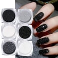 thumbnail image 2 of Nail Art Powder Glitter Sparkling Chrome Sandy Powder Dipping Mani Flakes Sequins, 2 of 8