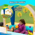 thumbnail image 5 of Sportspower My 1st Jump N Play Inflatable Bounce House - Ball Pit & Hoop - 132"x138"x81.6", 5 of 9