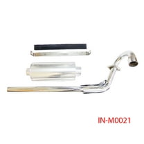 Big Bore Racing Muffler Exhaust Pipe Honda XR50 CRF50 110cc 125cc Dirt Pit Bike