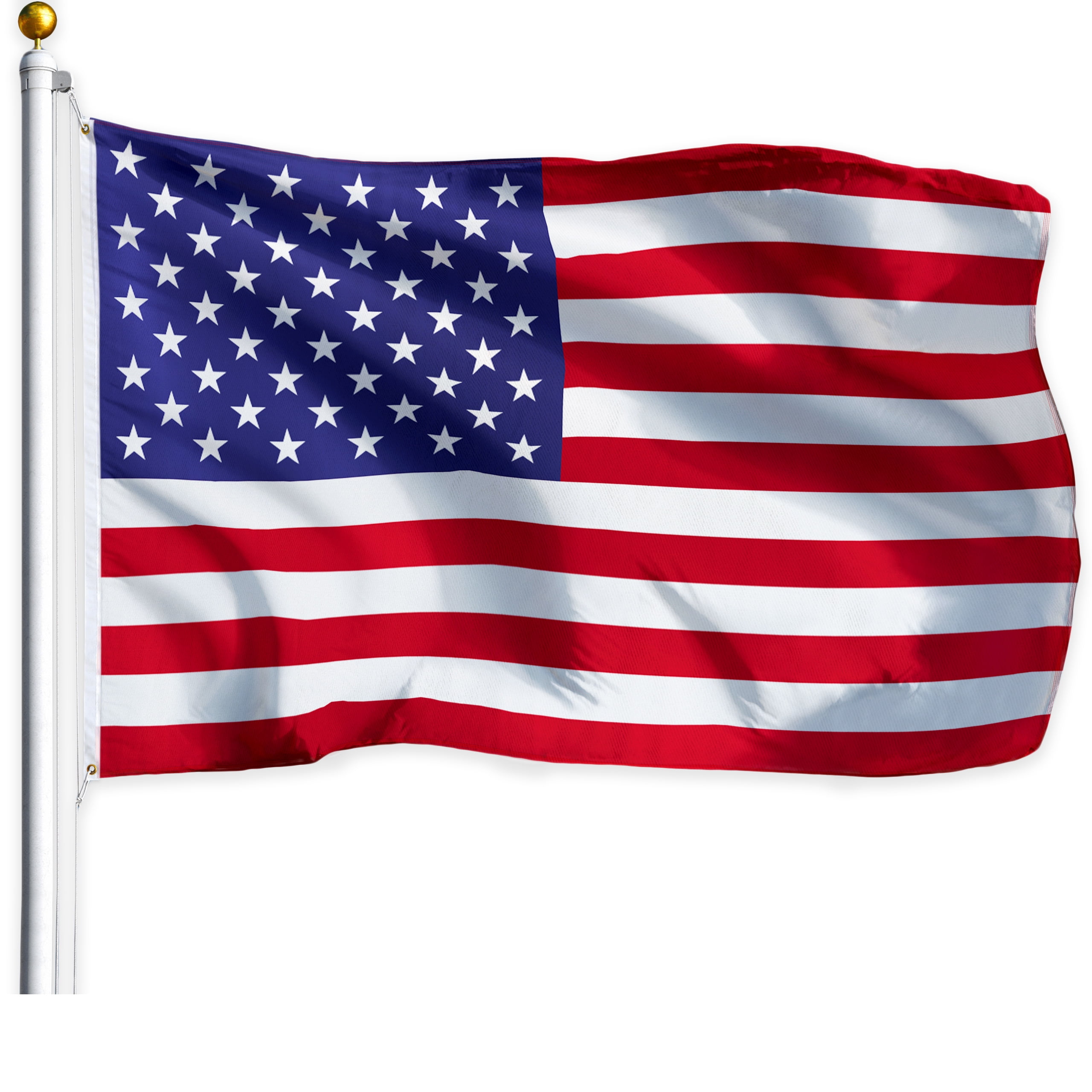 New 3x5 Polyester US Flag USA America Stars Stripes United States Brass Grommets 