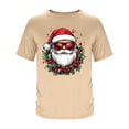 thumbnail image 4 of Tops para hombre, blusas y camisas de manga corta con cuello redondo para hombre, camiseta informal con cuello redondo y estampado para hombre, blusa de manga corta, blusa de poliéster para hombre, 4 of 4