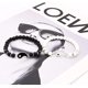 thumbnail image 3 of 2 pulseras ajustables de amistad, relación, novio, novia y mejor amigo a juego con el símbolo Yin Yang para el día de San Valentín, 3 of 5