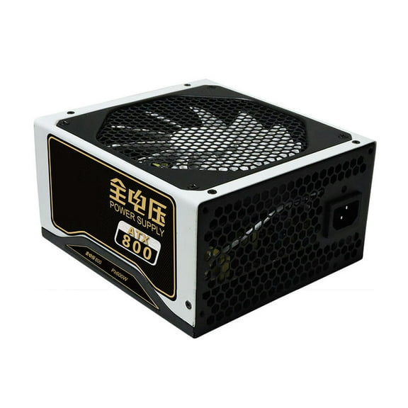 FOR PC PSU For Brand ATX Rated 600W Peak 800W 110V Tetranuclear and Octanuclear Switching Power Supply ATX800