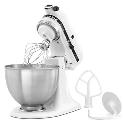 KitchenAid 4.5Qt Classic Standmixer White