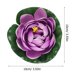 thumbnail image 2 of Nestingho 5Ud Adornos Flotantes De Loto Morado Para Exterior E Interior De, 2 of 6