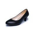 thumbnail image 1 of UKAP Escarpins à Talons Hauts pour Femmes à Bout Pointu, Chaussures à Enfiler, Escarpins pour Fête, Robe, Noir 7, 1 of 3