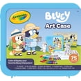 thumbnail image 1 of Crayola Bluey Create & Color Art Case (75+ piezas) Bluey Páginas para colorear y pegatinas Holiday para niñas y niños Kit de arte para niños a partir de 5 años, 1 of 1