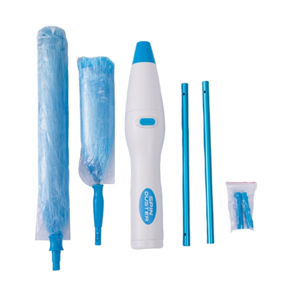 Hurricane Spin Duster Electric Feather Duster Dirt Dust Brush Vacuum