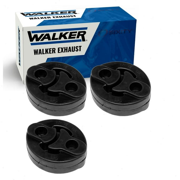 3 pc Walker Muffler Assm Exhaust System Insulators compatible with Nissan Versa 1.6L 1.8L L4 2007-2017