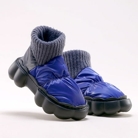 

Winter Shoes for Women 2022 Keep Warm Fur Female Snow Boots Trendy Outside High Heels Light Woman Ankle Boot Botas Femininas