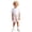 Pink, variant on mgoYE Shorts for Boys 9-18 Months Cotton Stripe Elastics Waist Casual Summer Toddler Shorts Lightweight Black