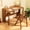brown, variant on Need Folding Desk, 40.6 inch Large Computer Desk Needed Study Student Writing Table Desk Workstation for Home, Office, Living Room, Bedroom, Kitchen