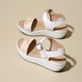 thumbnail image 7 of Mostsola Platform Sandals Women Arch Support Wedge Sandals Adjustable Open Toe Walking Shoes, 7 of 7