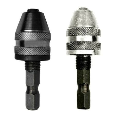 

HexDrill Chuck Keyless Screwdriver Impact Driver Adaptor Electric Motor Clamp Chuck Fixture Hex 0.3-8mm