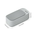 thumbnail image 3 of Yibooy Ultrasonic Cleaners with 500ML Sink Cleaning Machine for Cleaning (White), 3 of 7