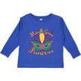 thumbnail image 3 of Inktastic Mardi Gras Princess Girls Long Sleeve Toddler T-Shirt, 3 of 5
