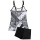 thumbnail image 5 of WILLBEST Trajes de Baño Mujer Completo Conjunto de Traje de Baño Tankini Con Estampado Floral Para Mujer Traje de Baño de Bikini de Cintura Alta Con Falda Para Actividades Acuáticas de Verano, 5 of 8