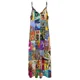 thumbnail image 5 of Festivales de Jazz Vestido sin mangas Vestidos de verano para mujer Vestidos sueltos elegantes para mujer Vestido de noche para mujer Vestido, 5 of 7