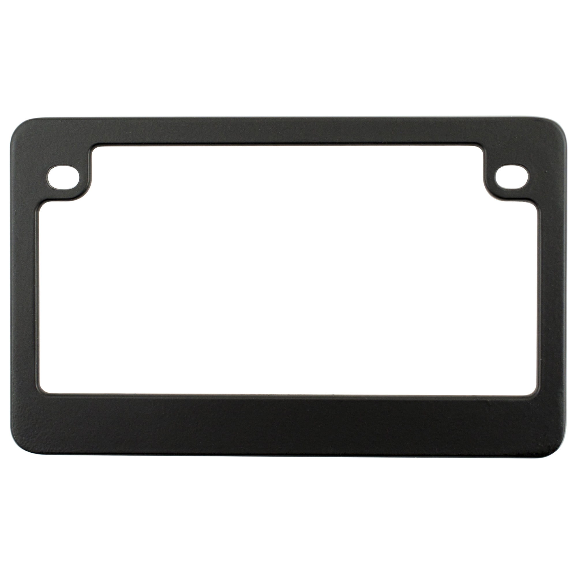 Auto Drive 92774WD Metal Motorcycle License Plate Frame, Matte Black