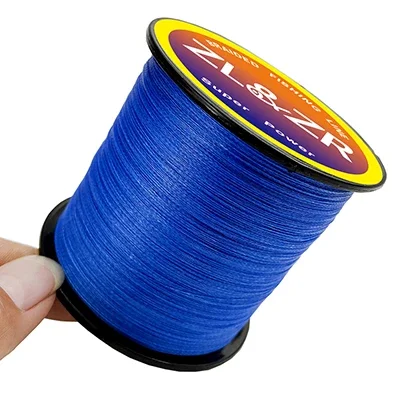 ZL&ZR Toutes Couleurs 4X Ligne de Pêche Tressée 300M Super Résistante 10LB-80LB Ligne de Pêche Résistante à l'Usure Ligne PE