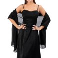 thumbnail image 1 of Chal de gasa para mujer - Talla grande, 30 colores - Perfecto para bodas, vestidos de noche, pareos de playa y viajes, 1 of 2