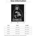 thumbnail image 4 of Dd Hip Hop Osama Flannel Blanket Air Conditioning Blanket Nap Blanket Sofa Throw Blanket Throw Blankets 40"X30", 4 of 6