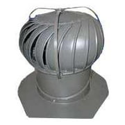12 In. Weathered Bronze Aluminum Externally Braced Whirlybird Wind Turbine